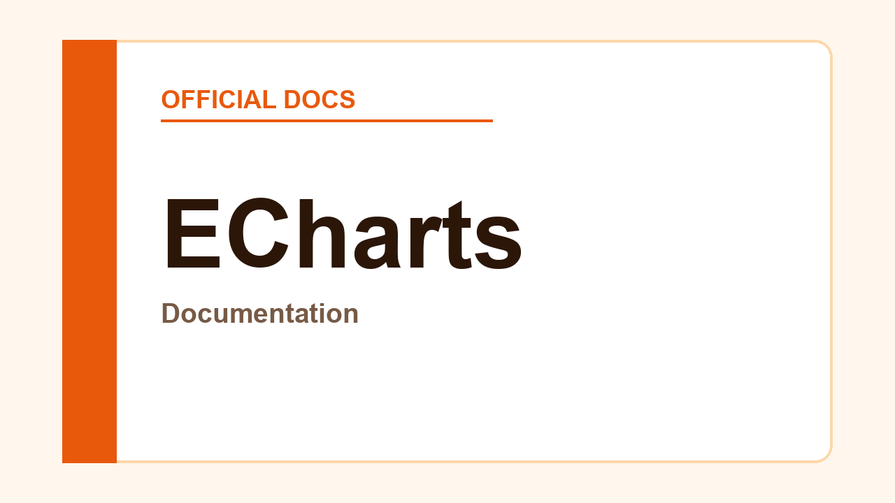 ECharts 官方文档
