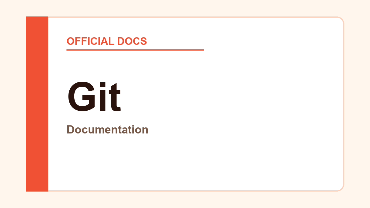 Git 官方文档